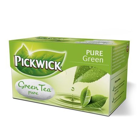 PICKWICK Zöld tea, 20x1,5 g, PICKWICK, natúr