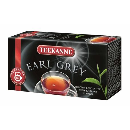 TEEKANNE Fekete tea, 20x1,65 g, TEEKANNE, "Earl grey"