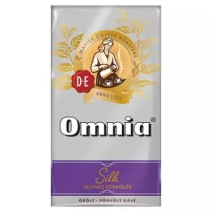   DOUWE EGBERTS Kávé, pörkölt, őrölt, vákuumos csomagolásban, 1000 g, DOUWE EGBERTS "Omnia", silk