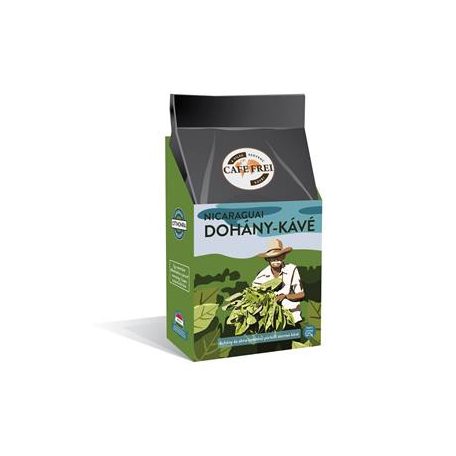 CAFE FREI Kávé, pörkölt, szemes, 125 g, CAFE FREI "Nicaraguai dohány"
