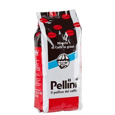 PELLINI Kávé, pörkölt, szemes, 1000 g, PELLINI "Espresso Intenso"