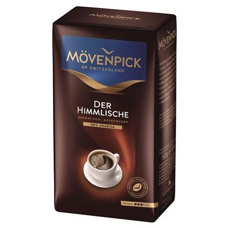 MÖVENPICK Kávé, pörkölt, őrölt, vákuumos csomagolásban, 500 g, MÖVENPICK "Himmlische"