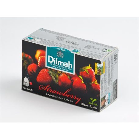 DILMAH Fekete tea, 20x1,5g, DILMAH, eper