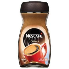   NESCAFE Instant kávé, 200 g, üveges, NESCAFÉ "Classic Crema"