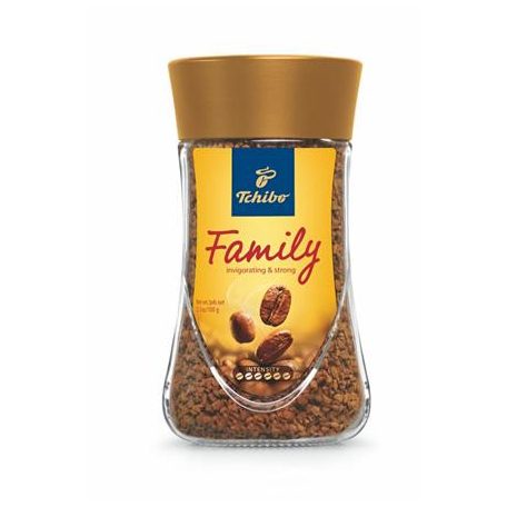 TCHIBO Instant kávé, 200 g, üveges, TCHIBO "Family"