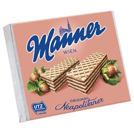 MANNER Mogyorós ostya, 75 g, MANNER "Original"
