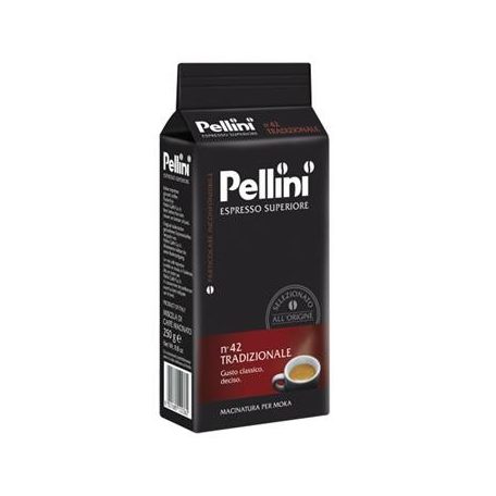 PELLINI Kávé, pörkölt, őrölt, 250 g,  PELLINI, "Tradicionale"