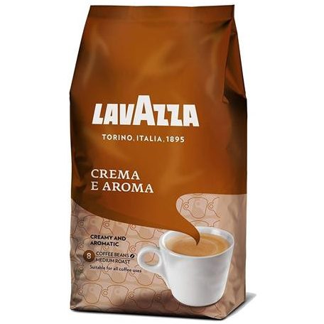 LAVAZZA Kávé, pörkölt, szemes, 1000 g, LAVAZZA "Crema e Aroma"