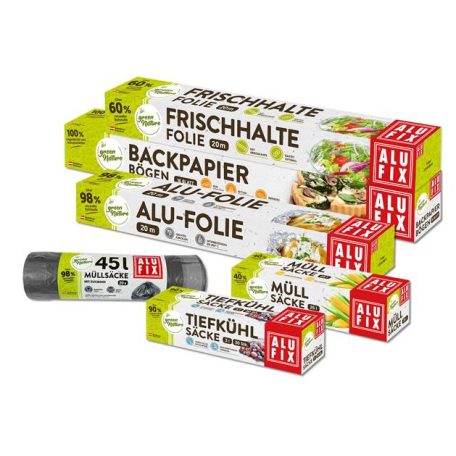 ALUFIX Sütőpapír, 16 ív, ALUFIX "Green Nature"