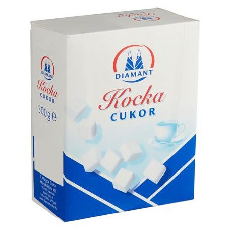 Kockacukor, 0,5 kg, "Diamant"