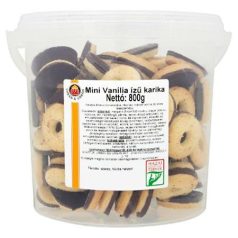 URBAN Vaníliás karika, mini, 800 g, vödrös, URBAN