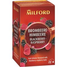   MILFORD Gyümölcstea, 20x2,5 g, MILFORD "Blackberry-raspberry", szeder-málna