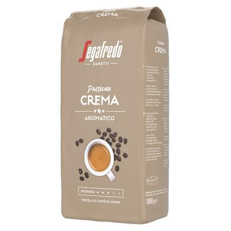 SEGAFREDO Kávé, pörkölt, szemes, 1000 g,  SEGAFREDO "Passione Crema"