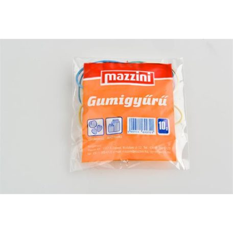 MAZZINI Gumigyűrű, 10 g, MAZZINI