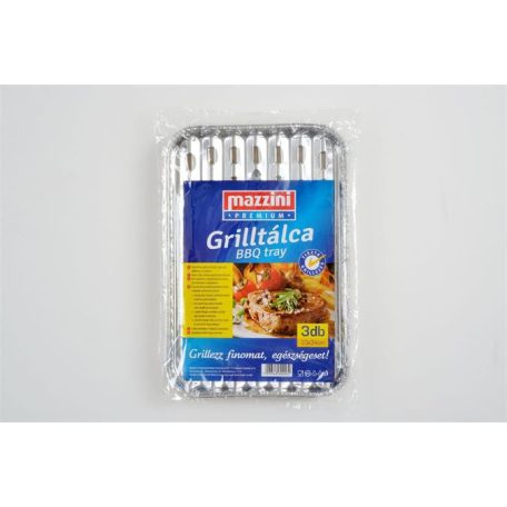 MAZZINI Grilltálca, 3 db, MAZZINI