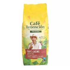   CAFÉ INTENCIÓN Kávé, pörkölt, szemes, 1000 g, CAFÉ INTENCIÓN "Professional Café Créme Especial BIO"