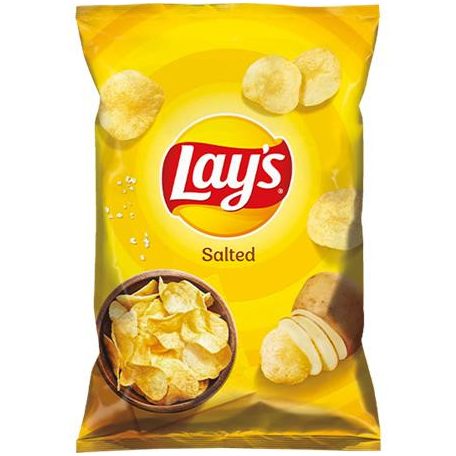 LAYS Chips, 60 g, LAYS, sós