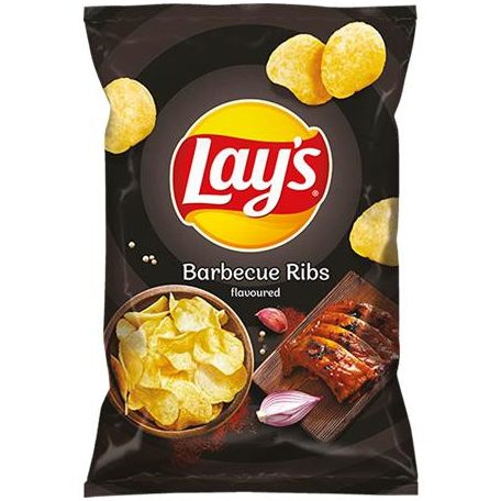 LAYS Chips, 60 g, LAYS, BBQ oldalas