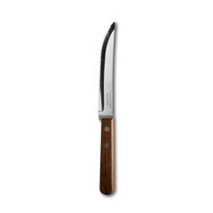 Steakkés, 20,5 cm, 6 db-os szett, fanyelű
