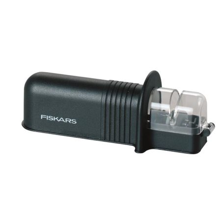FISKARS Késélező, FISKARS, "Essential Roll-Sharp", fekete