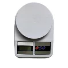 Konyhai mérleg, digitális, 7 kg terhelhetőség, fehér