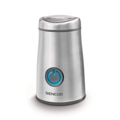   SENCOR Kávédaráló, 50 g őrölt kávé kapacitás, SENCOR, króm