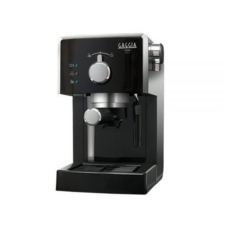 GAGGIA Kávéfőzőgép, karos, GAGGIA "Viva style", fekete