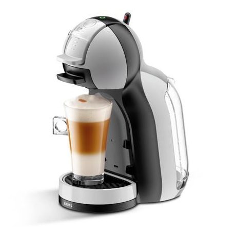 KRUPS Kávéfőzőgép, kapszulás, KRUPS "Dolce Gusto KP123B10 Mini Me", szürke-fekete