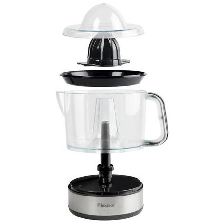 BESTRON Citrusfacsaró, 0,7 l, BESTRON, fekete-inox
