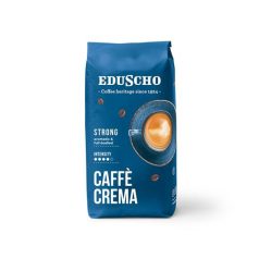   EDUSCHO Kávé, pörkölt, szemes, 1000 g, EDUSCHO "Caffe Crema Strong"