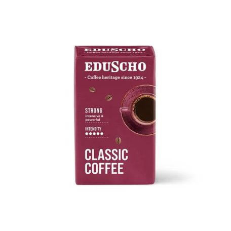 EDUSCHO Kávé, pörkölt, őrölt, 250 g, EDUSCHO "Classic Strong"