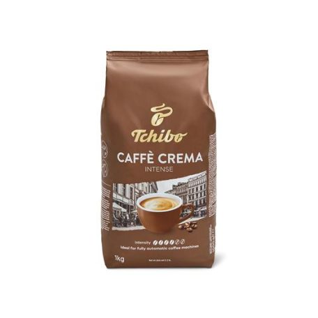 TCHIBO Kávé, pörkölt, szemes, 1000 g, TCHIBO "Caffe Crema Intense"
