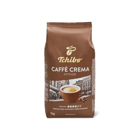 TCHIBO Kávé, pörkölt, szemes, 1000 g, TCHIBO "Caffe Crema Intense"