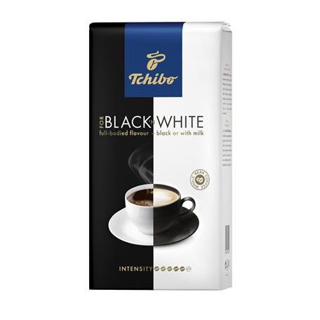 TCHIBO Kávé, pörkölt, szemes, 1000 g, TCHIBO "Black & White"