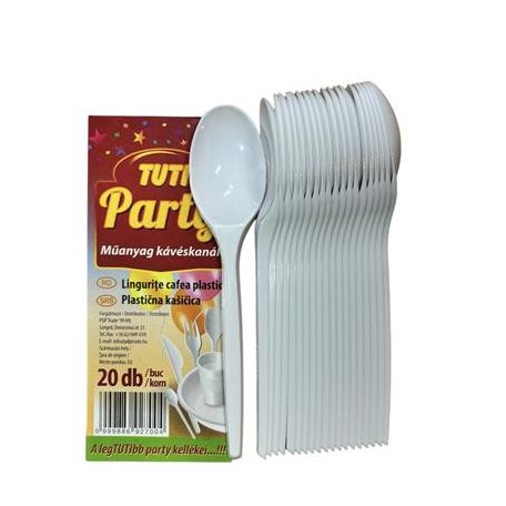 TUTI Kávéskanál, többször használatos, 20 db, TUTI "Party"