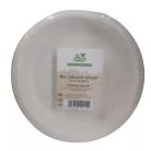 Tányér, PLA, lebomló, 17 cm, 50 db, "Party"