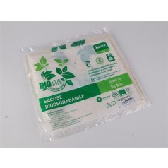   Ingvállas tasak, közepes, BIO, lebomló, 26x48+2x7 cm, 50 db, "Party"