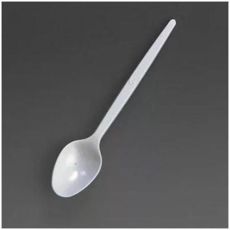 Kanál, műanyag, többször használatos, 17 cm, 20 db "Prima", fehér