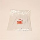 Kés, műanyag, többször használatos, 17 cm, 20 db "Prima", fehér