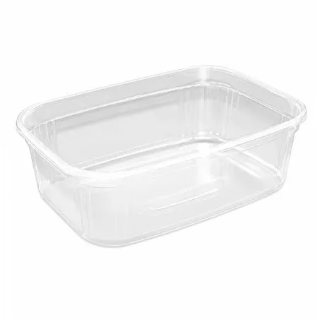 Műanyag tál, tetőzhető, 500 ml, 50 db "Svéd"