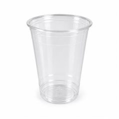   Műanyag shaker és koktélos pohár, 4 dl, 50 db, víztiszta