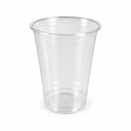 Műanyag shaker és koktélos pohár, 4 dl, 50 db, víztiszta