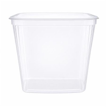 Műanyag tál, tetőzhető, 1000 ml, 25 db "Svéd"