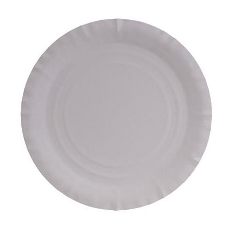 VICTORIA FACILITY Papírtányér, kerek, 25 cm átmérő, VICTORIA FACILITY
