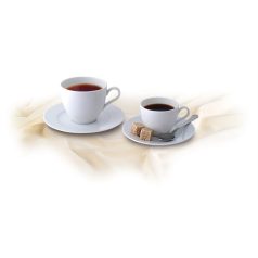   ROTBERG Mokkáscsésze+alj,ROTBERG, fehér, 10cl, 6db-os szett, "Basic"