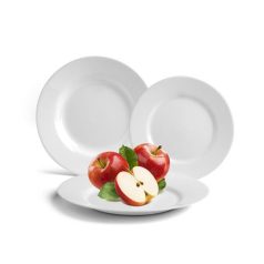   Desszertes tányér, fehér, 19 cm, 24 db-os szett, , "GastroLine"