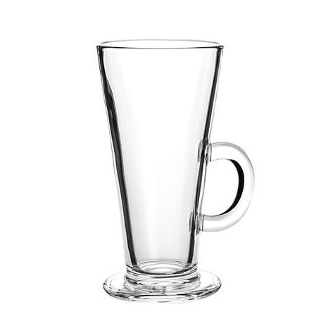 Lattéspohár, füllel, 2db-os szett, 26 cl "GastroLine"