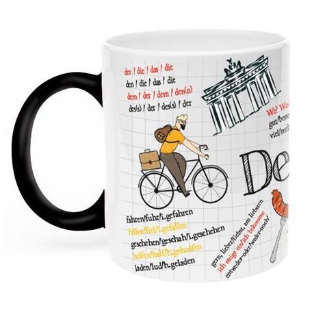 Teásbögre, német nyelvtani mintával, 32cl