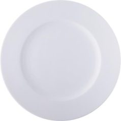   Lapostányér, fehér, 24 cm, 6 db-os szett "Economic"