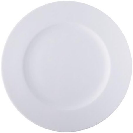 Lapostányér, fehér, 24 cm, 6 db-os szett "Economic"